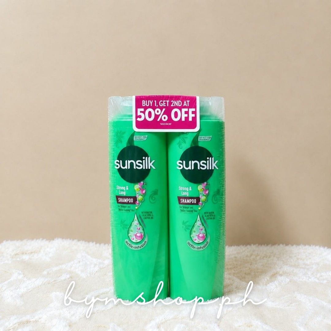 SUNSILK GREEN (180ml x 2) (Category: Hair) located in Manila. Submitted by bymshop (Listing ID 1469386090, Image 1). Description: .