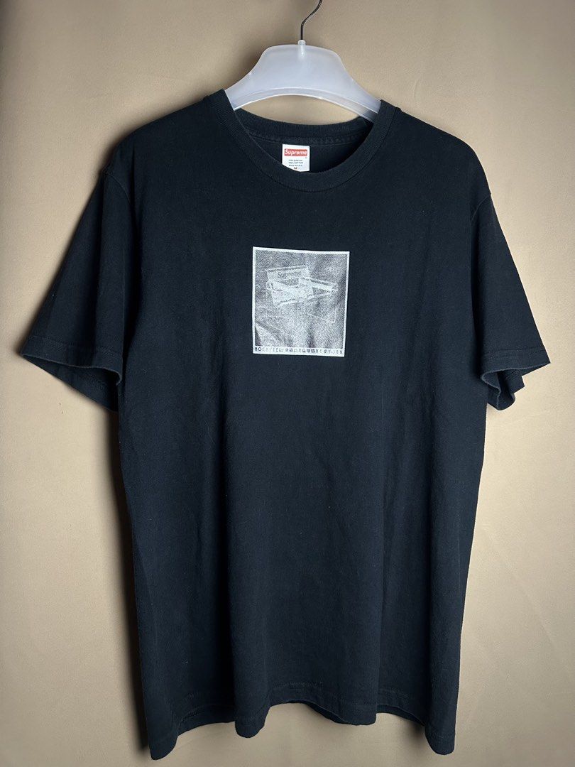 Supreme Chair Tee (Category: Tshirts & Polo Shirts ) located in Marikina City. Submitted by swiftsian (Listing ID 1469175058, Image 1). Description: Authentic Supreme - Size: Medium Chair Tee (Black) - Issue: None - Manage your expectations. Some issues may not be seen or indicated. - Color may vary due to lighting Shipping: Lalamove/J&T .