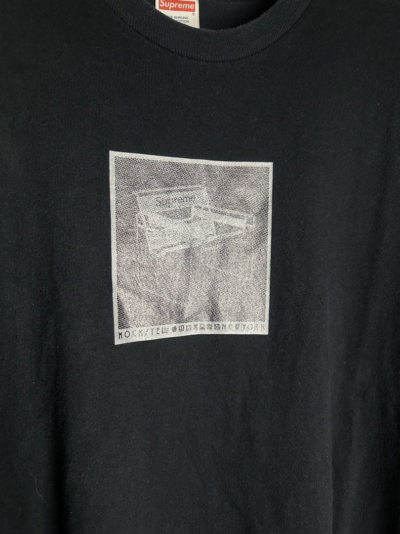 Supreme Chair Tee (Category: Tshirts & Polo Shirts ) located in Marikina City. Submitted by swiftsian (Listing ID 1469175058, Image 2). Description: Authentic Supreme - Size: Medium Chair Tee (Black) - Issue: None - Manage your expectations. Some issues may not be seen or indicated. - Color may vary due to lighting Shipping: Lalamove/J&T .
