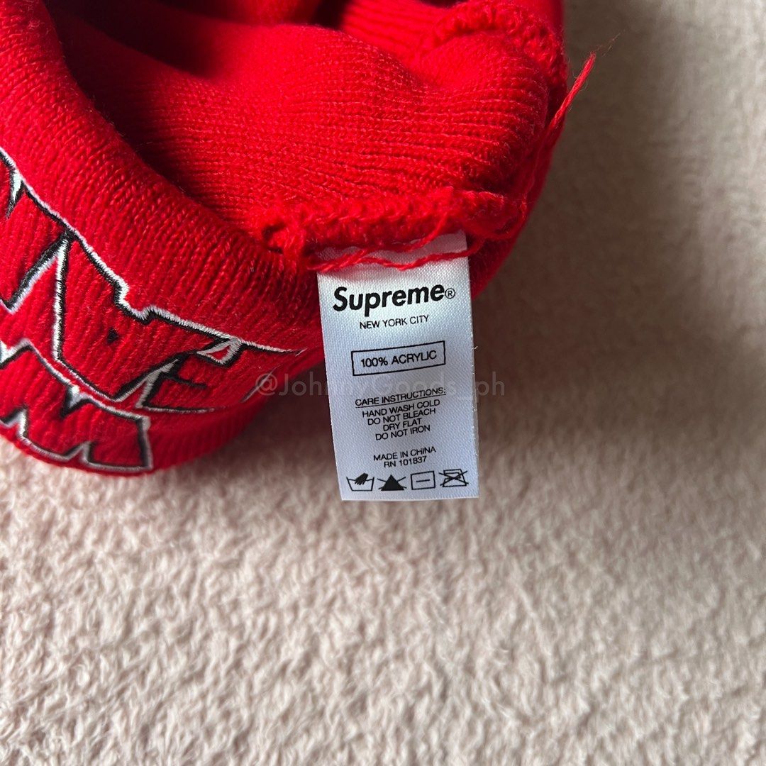 Supreme Outline Beanie (Category: Beanies) located in Cavite. Submitted by johnnygoods_ph (Listing ID 1469266388, Image 3). Description: Visit johnnygoods_ph on IG for more details.
