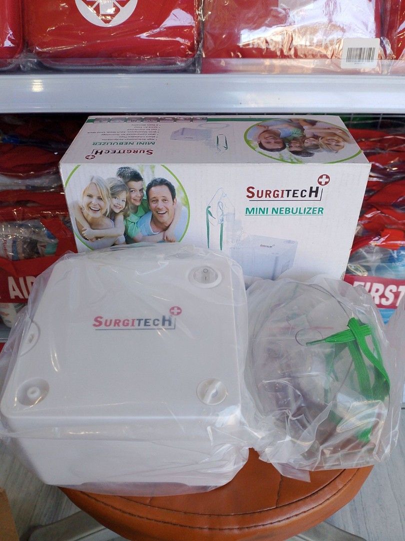SURGITECH MINI NEBULIZER MACHINE (Category: Medical Supplies & Tools) located in Manila. Submitted by jeca_062001 (Listing ID 1469176895, Image 1). Description: .