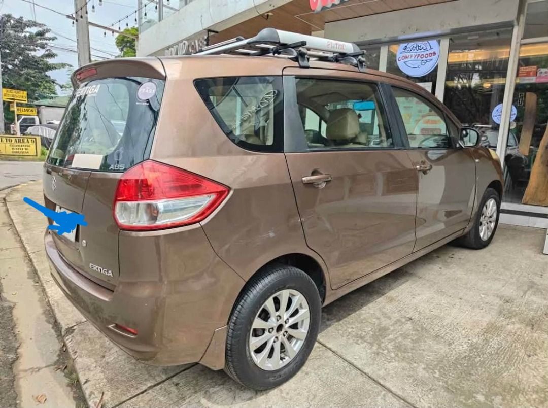 Suzuki Ertiga Manual (Category: Used Cars) located in Caloocan City. Submitted by lawrenceje78309 (Listing ID 1467399574, Image 1). Description: 2014 Suzuki Ertiga M/T -GAS AND GO -7 SEATERS GOOD FOR FAMILY -READY FOR LONG DRIVE -SUPER LAMIG NG AIRCON -REGISTERED UNTIL JULY 2027 -90k ODO -FIRST OWNER (not agent or buy and sell) Honest issues Dents & scratches 265k.