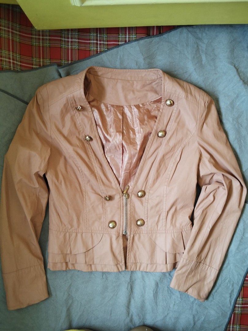 Synthetic leather jacket #y2k (Category: Coats, Jackets and Outerwear) located in Baras. Submitted by lalahdresan (Listing ID 1469164954, Image 1). Description: Selection Issue as seen on photo Bawal sa maselan Pastel Buy as is Limit expectations No return no exchange Mod Jnt SF starts at 54 Thank you for visiting 😊.