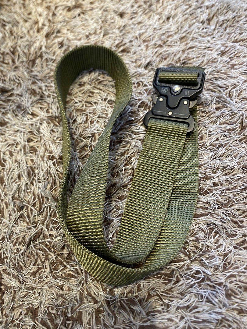 Tactical Belt (Category: Belts) located in Alegria. Submitted by thriftedpinas (Listing ID 1469231139, Image 3). Description: Tactical Belt Waistline : 32 / 34 Condition : almost new Php : 800 freeship.