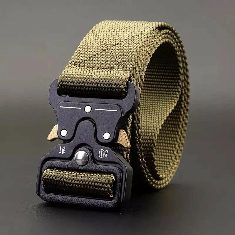 Tactical Belt (Category: Belts) located in Alegria. Submitted by thriftedpinas (Listing ID 1469231139, Image 1). Description: Tactical Belt Waistline : 32 / 34 Condition : almost new Php : 800 freeship.
