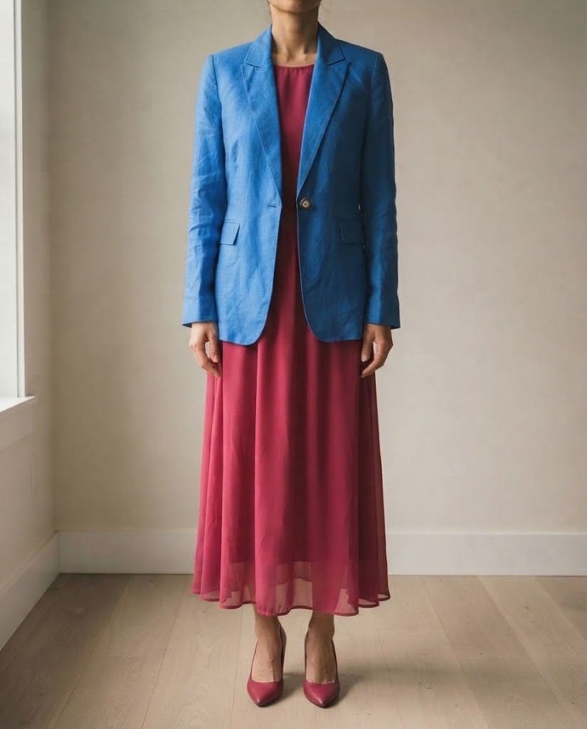 SALE! TAHARI TEAL BLUE LINEN BLAZER (Category: Coats, Jackets and Outerwear) located in Marikina City. Submitted by minimalistmanila (Listing ID 1469264220, Image 1). Description: Tahari turquoise tailored blue linen blazer. Fits small to semi medium, 18 inch bust and 24 inch length. Worn once. Bought in Dubai. Worth P3,000 if converted. Order now!.
