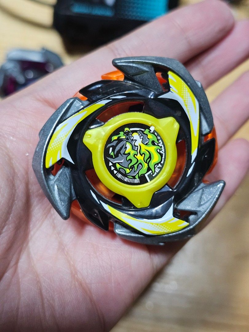 Takara Beyblade X Tops and Winder Launcher Bundle (Category: Action & Battle Toys) located in Baguio. Submitted by thriftfinds_2600 (Listing ID 1469248093, Image 2). Description: Selling as set only. Check all photos for details. mop:Gcash mod: J&T .