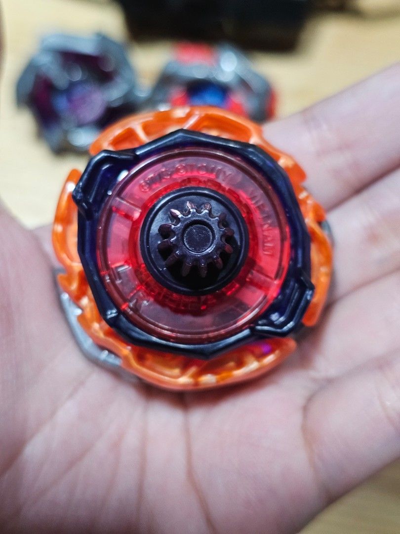 Takara Beyblade X Tops and Winder Launcher Bundle (Category: Action & Battle Toys) located in Baguio. Submitted by thriftfinds_2600 (Listing ID 1469248093, Image 3). Description: Selling as set only. Check all photos for details. mop:Gcash mod: J&T .