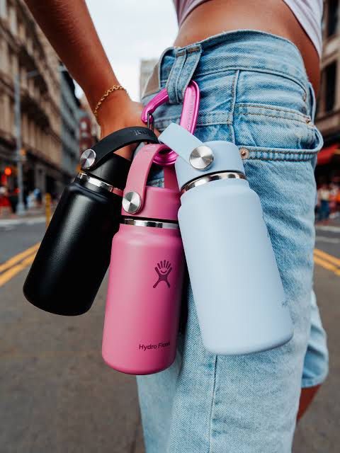 TAKE ALL 3: Hydro Flask Micro Hydro Tumblers Collection (Category: Water Bottles & Tumblers) located in Taguig. Submitted by jhc_3014 (Listing ID 1469169622, Image 3). Description: All are so cute! Easily fits inside small purses, slings, and bags or as a usable water bottle keychain White, blue, and black .