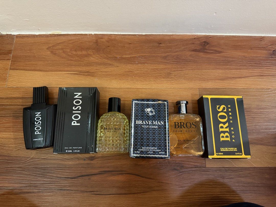 TAKE ALL PERFUME FOR MEN TAKE ALL (Category: Body Care) located in Manila. Submitted by mamaansshop (Listing ID 1469345831, Image 2). Description: TAKE ANY 3 brand new sealed.