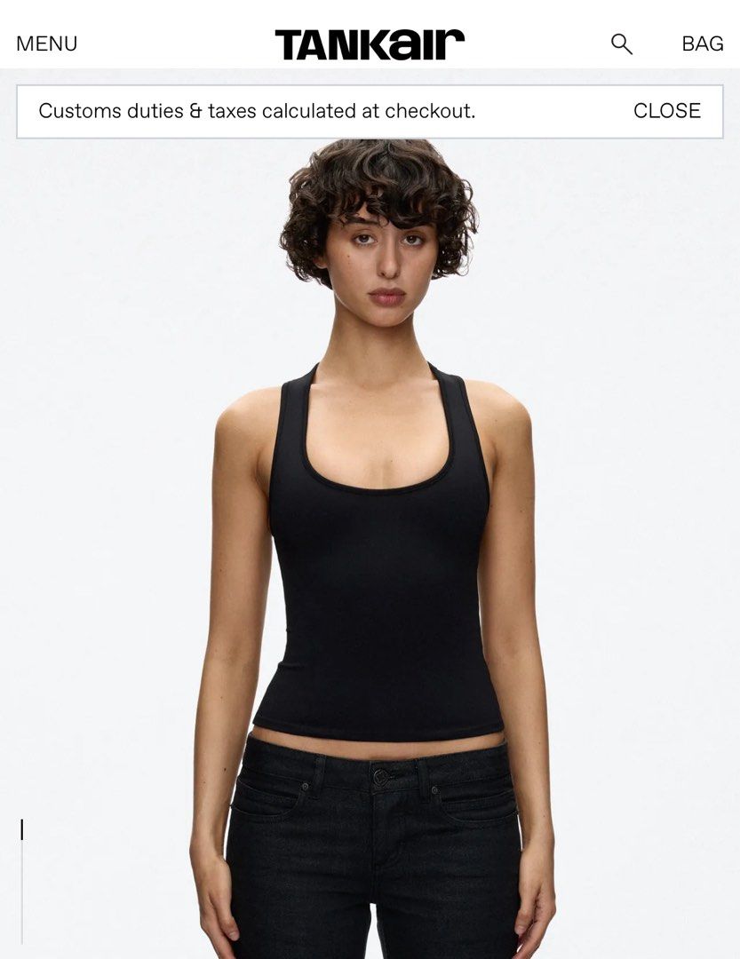 Tank Air Systems Tank in Black (Category: Sleeveless) located in Pasig City. Submitted by yangstudios (Listing ID 1469252655, Image 1). Description: - sourcing directly from manuf so its cheaper! - available in xxs-m in black & purple - pre order basis 2-3 weeks shipping .