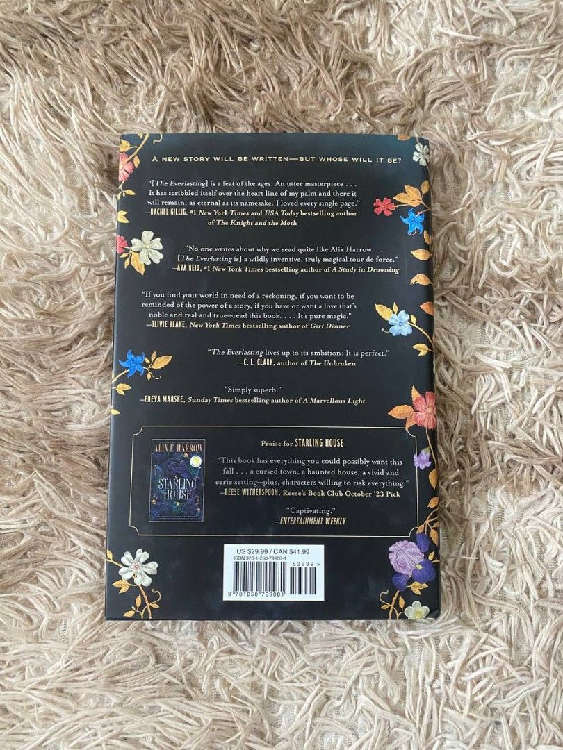 The Everlasting by Alix E. Harrow - Sprayed Edge Hardbound (Category: Storybooks) located in Cainta. Submitted by bitsandbinding (Listing ID 1469327140, Image 2). Description: Very good condi. PAYO | NO COD MOD: Lalamove, J&T Delivery fee shouldered by buyer. No rush shipping po. Thank you. 📍Cainta, Rizal.