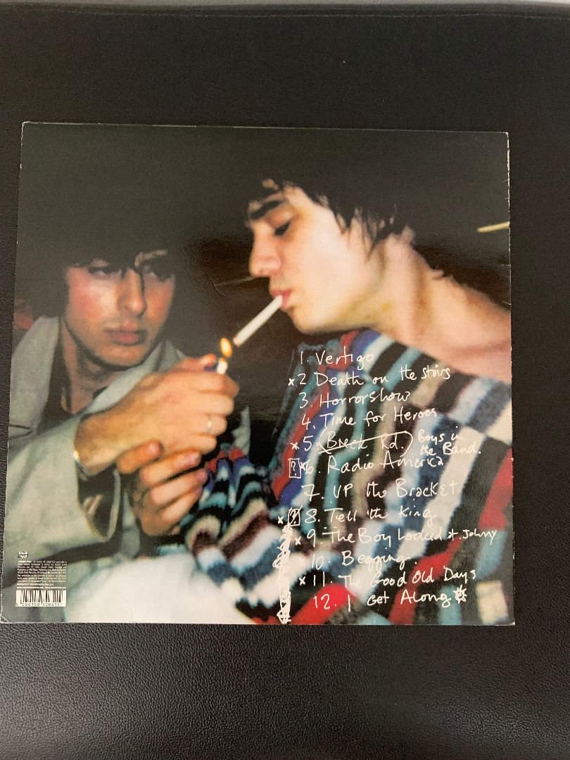 The Libertines - Up The Bracket (Category: Vinyls) located in Paranaque City. Submitted by bulldogdad (Listing ID 1469170334, Image 2). Description: - Released in 2002 under Rough Trade Records. - Integral to the development of the British post-punk revival of the early 2000s, - Voted by NME as one of the greatest albums of the decade, co-founded and fronted by the charismatic and shambolic Pete Doherty..