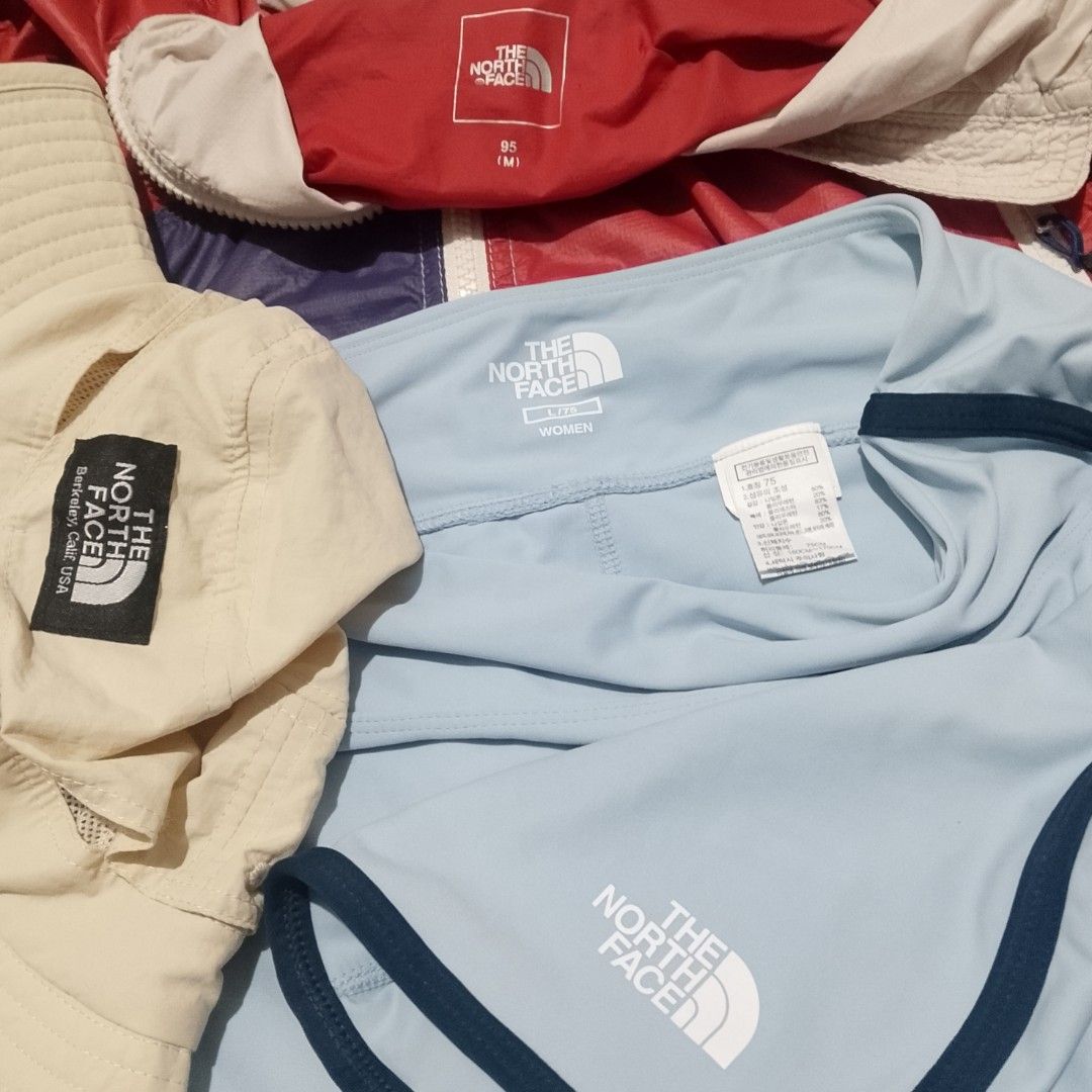The North Face Bundle (Category: Activewear) located in Davao. Submitted by outdatedfinds (Listing ID 1469392620, Image 2). Description: For Sale As Bundle for Women's Thë Nôrth Fáce Best Fit Medium/Large Women's Crispy Condition 850 plus SF on all Items Davao City Location HMU.