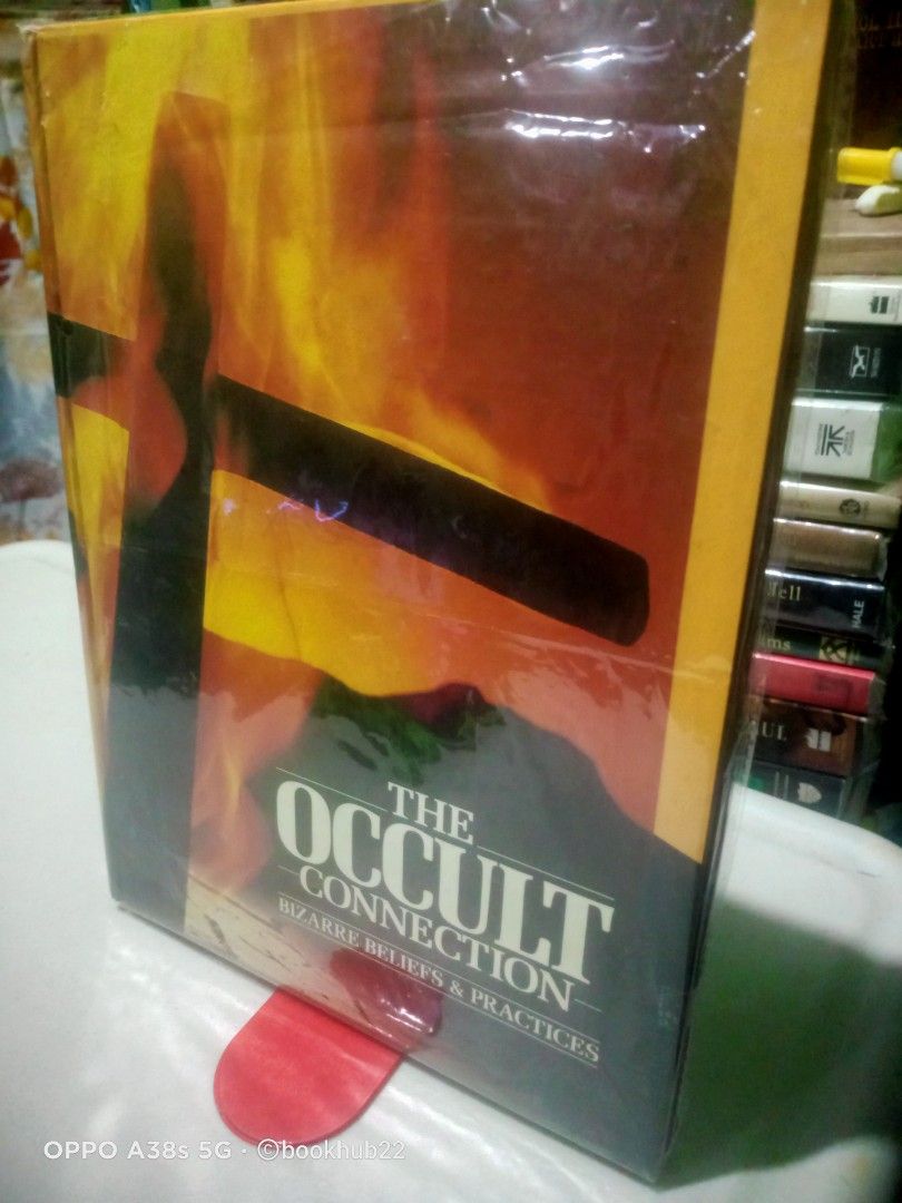 THE OCCULT CONNECTION: BIZZARE, BELIEFS & PRACTICES (Category: Storybooks) located in Rizal. Submitted by bookhub22 (Listing ID 1469291064, Image 3). Description: This volume reviews the most important current occult practices and examine the evidence for their effectiveness. THE OCCULT CONNECTION: BIZZARE, BELIEFS & PRACTICES 96 pages, COFFEETABLE (HUGE) COPYRIGHT 1998, minor tanning FIXED PRICE, NO JOYRESERVER.