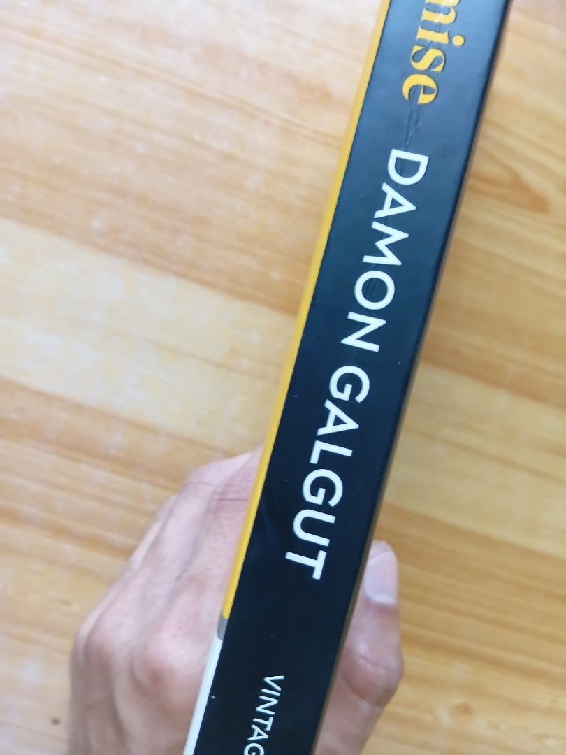 The Promise by Damon Galgut (Category: Storybooks) located in Calamba. Submitted by daveypierr12051 (Listing ID 1469208595, Image 3). Description: *The Promise by Damon Galgut *Flaws are shown in the pics *Tanning on pages *Shipping fee is already included in the price (shipped using J&T, shipping usually around Php 120 to 150).