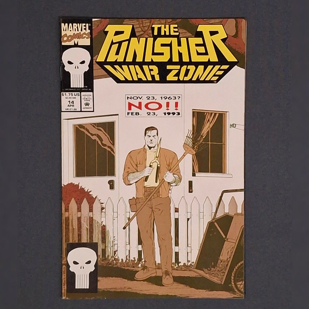 The Punisher War Zone # 14 (1992 Marvel Comics) (Category: Comics & Manga) located in Paranaque City. Submitted by japs202 (Listing ID 1469217479, Image 1). Description: For sale only. Duplicate copy. Check photos. Some brown stains sa back cover. Some tanned pages. Issues #5-19 sold as lot. Check my listings. **Lot SOLD** https://carousell.app.link/0QRTuIQIo7b Payment: BPI, BDO, Gcash Add for shipping: pickup, J&T, LBC Location: Paranaque.