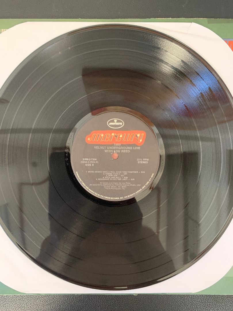 The Velvet Underground - Live 1969 (Category: Vinyls) located in Paranaque City. Submitted by bulldogdad (Listing ID 1469171141, Image 3). Description: - 2 LP released under the Mercury label in 1974. - Contains live versions of their hits such as "Sweet Jane", "Heroin", and "Rock And Roll", among others. - Recorded live at the End Of Cole Ave (Texas) and The Matrix (San Francisco) in 1969. - Cover and vinyl are in very good condition..