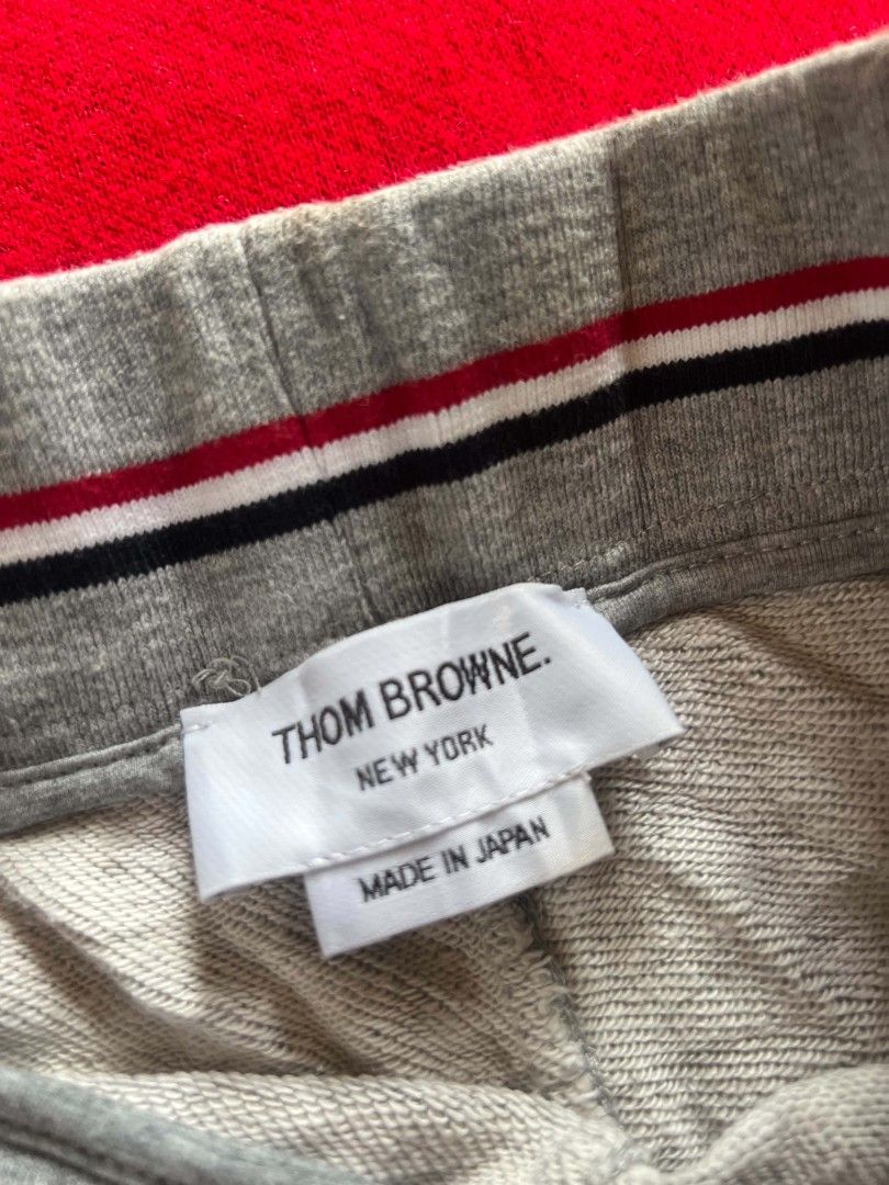 Thomb Browne 4 Bar Made In Japan (Category: Shorts) located in Lagonglong. Submitted by sadthrifter (Listing ID 1469261769, Image 3). Description: dirt needs wash excellent condition.