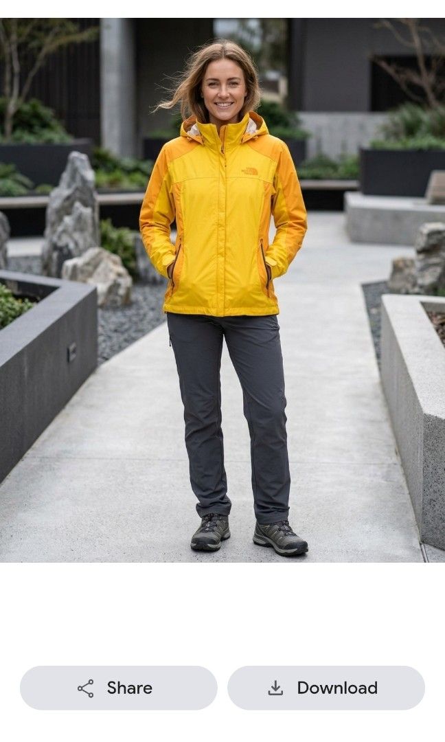 TNF Jacket (Authentic) (Category: Coats, Jackets and Outerwear) located in Cebu City. Submitted by renzecamingay (Listing ID 1469182027, Image 1). Description: TNF Windstopper (Detachable Hood) (Water Proof) (Lightweight) Excellent Condition Small fit (Womens) Width 19 Length 24 1250 Plus ship Only Thank you and GOD bless ☺️.