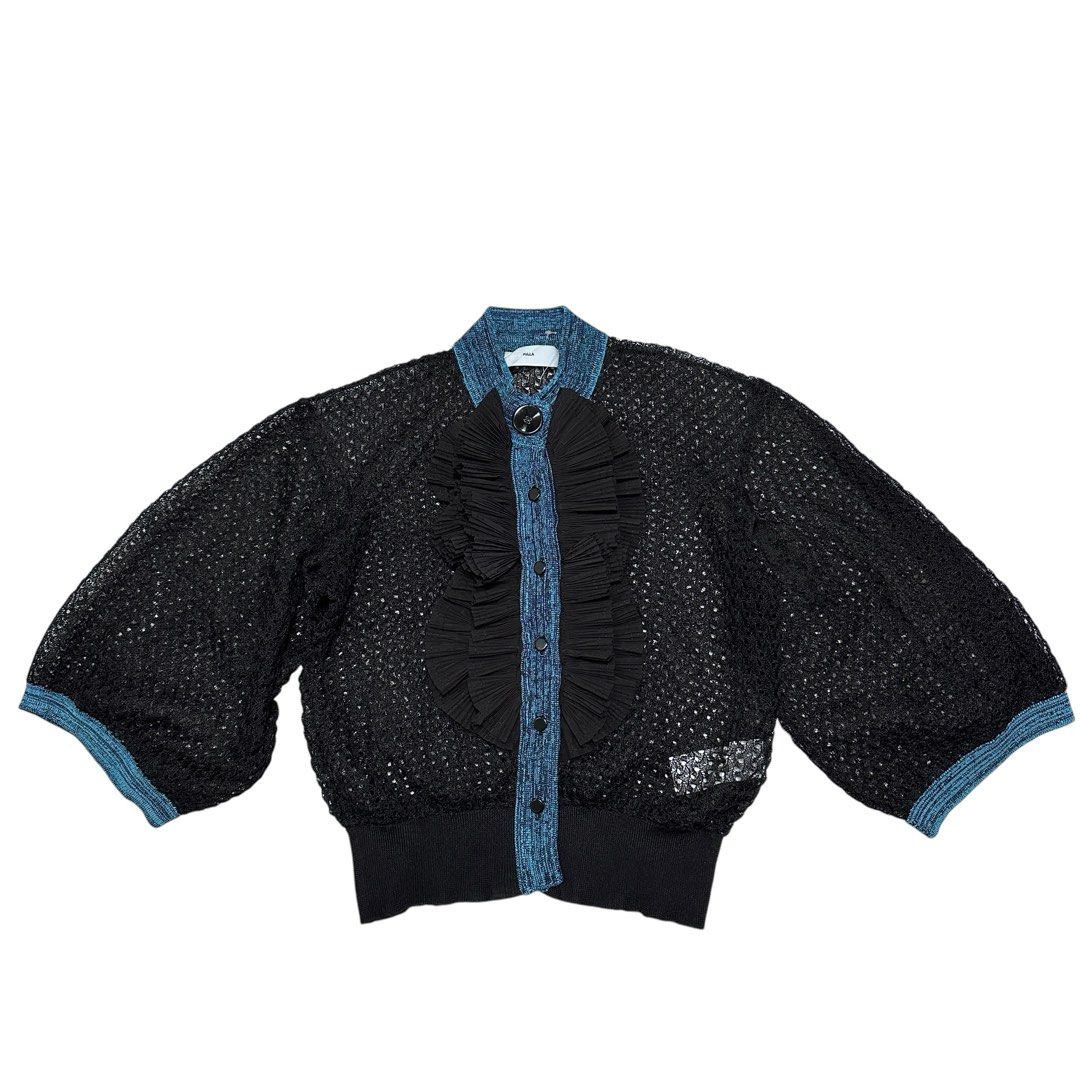 TOGA PULLA | "Shiny Jersey “ Cardigan (Category: Coats, Jackets and Outerwear) located in Lapu Lapu. Submitted by nervecloset (Listing ID 1469276836, Image 3). Description: TOGA PULLA | “Shiny Jersey “ Cardigan size 40 on tag W = 18.8 inches L = 20.5 inches Excellent condition 3850 + sf.