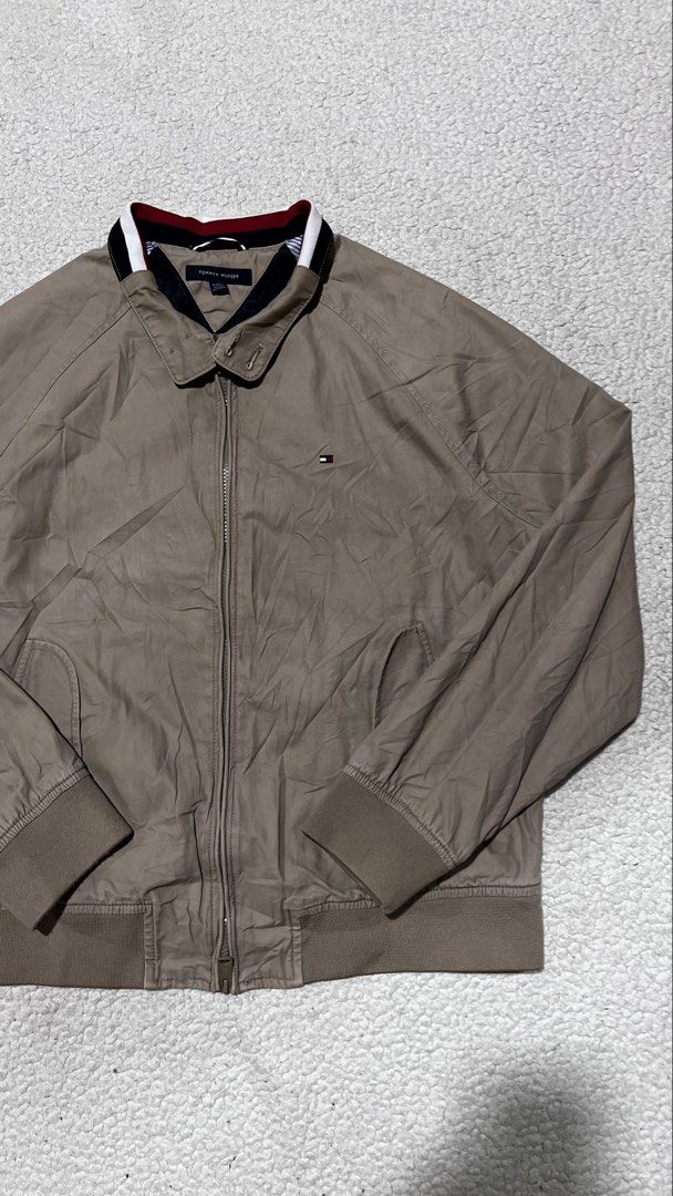 Tommy Hilfiger Harrington Jacket (Category: Coats, Jackets and Outerwear) located in Dipolog. Submitted by knightorious_thrift (Listing ID 1469315462, Image 2). Description: Size XL Best Fit Large Width: 24 Length: 27 9.9/10 color rate Excellent condition No flaws.