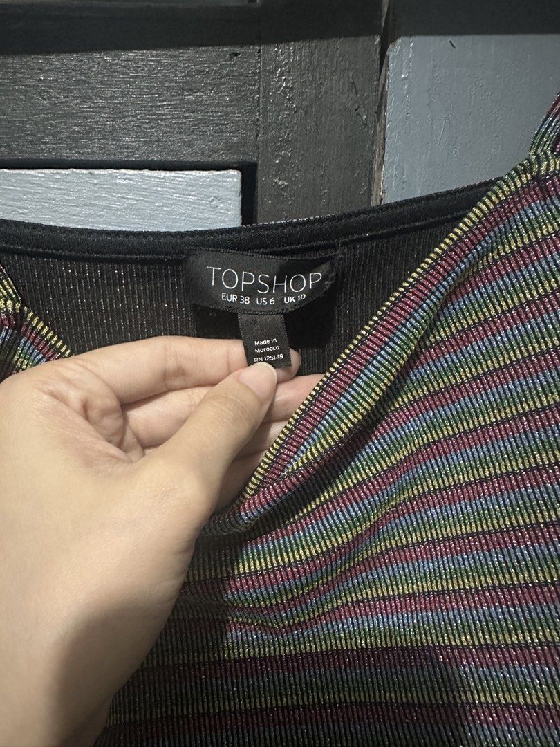 Topshop bodysuit (Category: Sleeveless) located in Angeles City. Submitted by chemrnn (Listing ID 1469305909, Image 2). Description: .