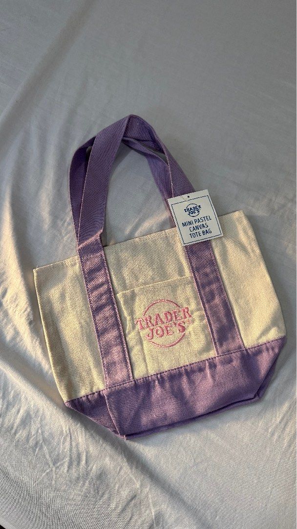 Authentic Trader Joe’s Mini Tote Bag (Category: Tote Bags) located in Manila. Submitted by nic_declutter (Listing ID 1469241947, Image 1). Description: Trader Joe’s Tote Bag .