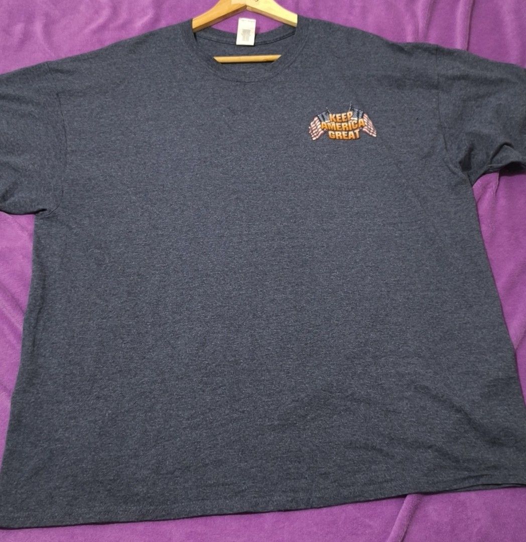 TRUMP MOTOR TEE (Category: Tshirts & Polo Shirts ) located in Dumaguete. Submitted by nostaldripph (Listing ID 1469163349, Image 3). Description: GILDAN TAG 25*31 PENHOLE.