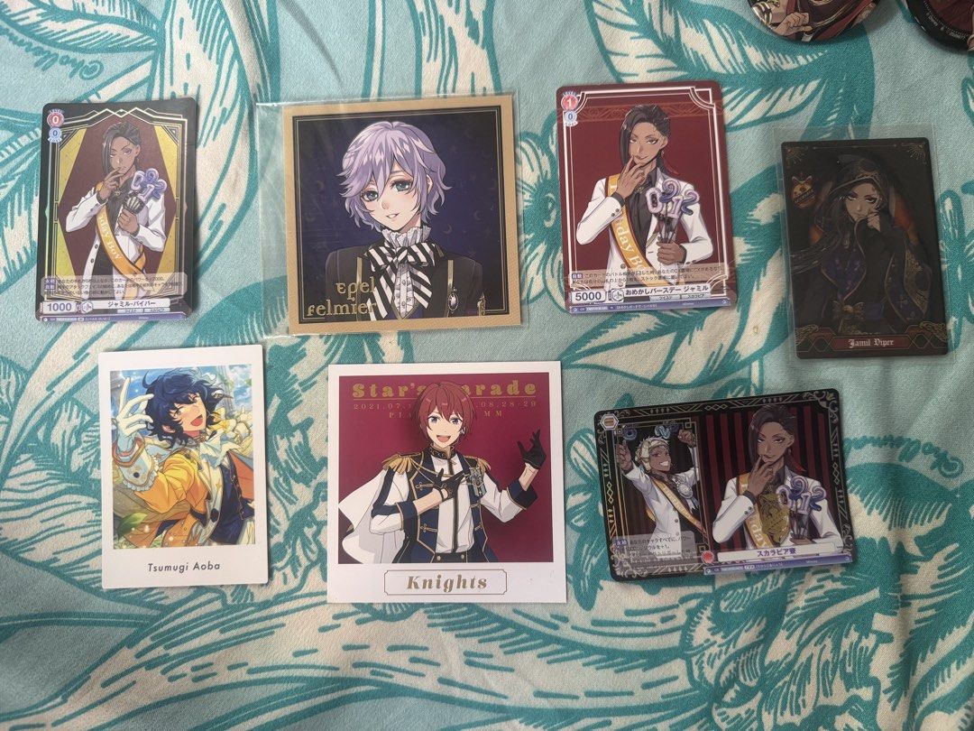 TWISTED WONDERLAND & ENSEMBLE STARS BUNDLE (Category: Other Merchandise) located in Calamba. Submitted by falzones (Listing ID 1469249486, Image 2). Description: Og price is somewhere around 3k cuz some of these are first owned by me talaga😭😭 free sf !.
