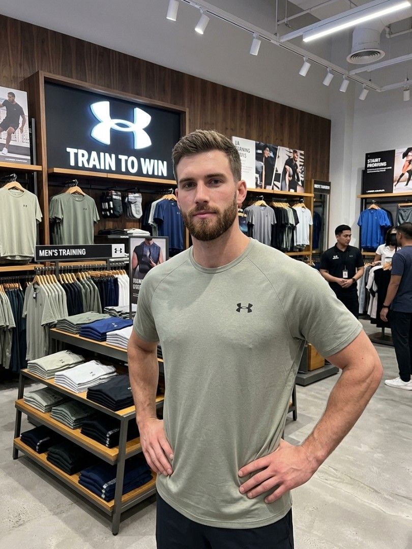 🏷️Under Armour The Tech 2.0 Men's Tshirt (Category: Activewear) located in Cebu City. Submitted by keenstone_24df15 (Listing ID 1469191531, Image 2). Description: 💯 Authentic 🏷️Under Armour The Tech 2.0 Men's Tshirt Size: XL Width: 23.5 Length: 29.5 Colorate & Condition: 9.8 Out Of 10 Like New Condition No Issue 📩📩📩📩 🏠Location: Cebu City 🚚Thru J&T (Door To Door).