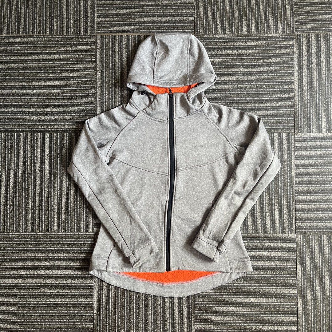 UNDER ARMOURUR FULL ZIP TECH JACKET (Girl) (Category: Coats, Jackets and Outerwear) located in Imus. Submitted by thriftsportph (Listing ID 1469221557, Image 1). Description: UNDER ARM//UR FULL ZIP TECH JACKET 📏SIZE: Teens Medium (Girls) Extra Small (Adult Women) DIMENSION: L20” W17” Price: 450 📍Imus , Cavite .