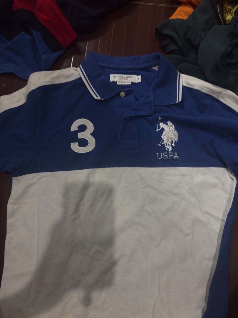 US Polo Assn Blue White Polo Shirt Size M (Category: Tshirts & Polo Shirts ) located in Manila. Submitted by oddturtle-866a (Listing ID 1469298607, Image 2). Description: Price can be flexible!! .