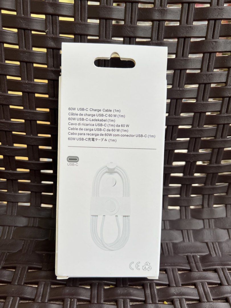 USB-C Cable Cord 60W for iPad & MacBook (Category: Chargers) located in Manila. Submitted by warm_jamin (Listing ID 1469367024, Image 2). Description: USB-C Cable Cord 60W for iPad & MacBook 🔌 60W USB-C charging cable for compatible iPad and MacBook models. 📦 On-hand items, ready for delivery ⚡ Suitable for compatible USB-C devices 🚚 Same-day delivery around Manila 📍 Pickup and Lalamove delivery available 📩 PM for price and availability! .