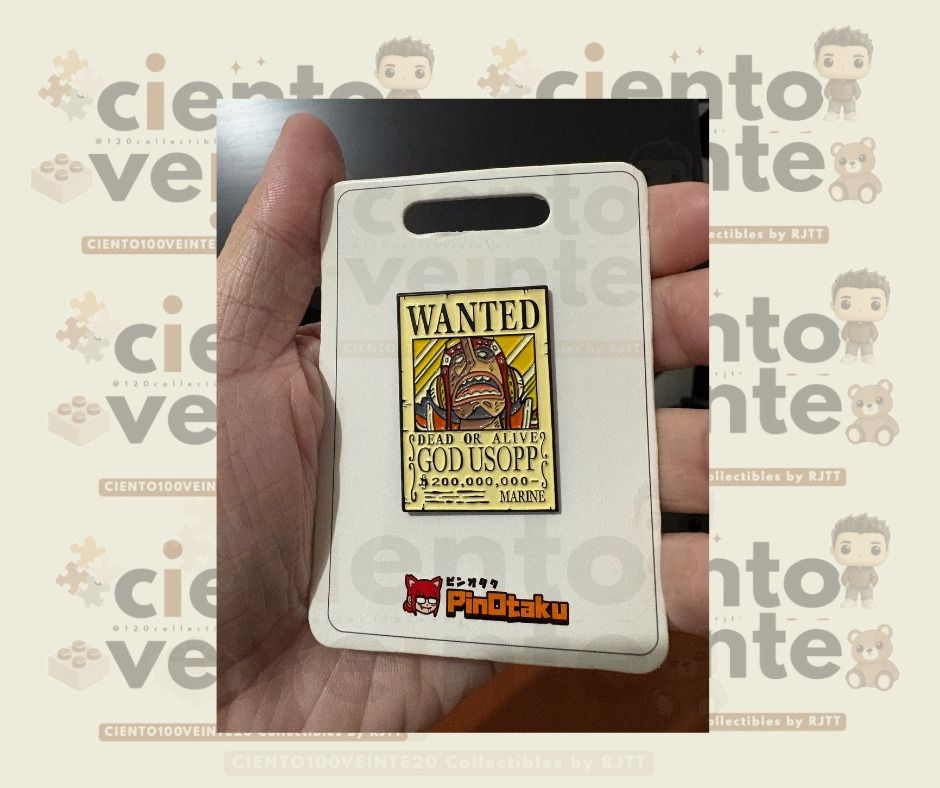 Usopp comic con pin (Category: Action & Battle Toys) located in Manila. Submitted by 120collectiblesbyrjtt (Listing ID 1469170002, Image 1). Description: 🏴‍☠️ Usopp Comic Con Exclusive Pin – One Piece Add this amazing Usopp Comic Con Pin to your One Piece collection! ⚓💥 A great collectible for One Piece fans, anime enthusiasts, and pin collectors. ✨ Item Details: Character: Usopp Series: One Piece Item: Comic Con Collectible Pin Condition: Plea