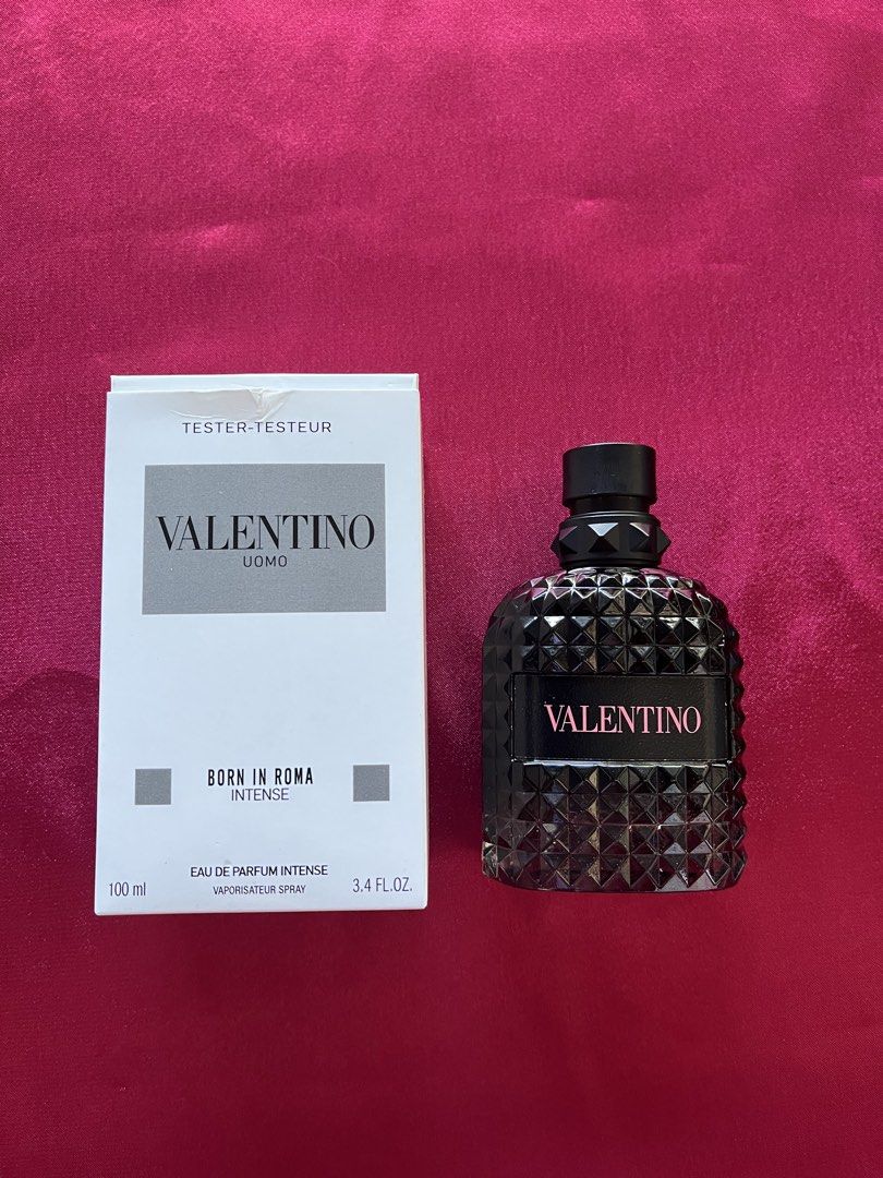 VALENTINO BORN IN ROMA INTENSE (Category: Fragrance & Deodorants) located in Cavite. Submitted by crazzyy_j (Listing ID 1469309618, Image 1). Description: Tester perfume Brought from dubai Pm for more details All items is Negotiable .