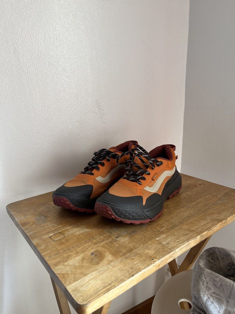 Vans MTE Crosspath Orange (Category: Sneakers) located in Makati City. Submitted by twofishvintage (Listing ID 1469207058, Image 1). Description: Vans MTE Crosspath bought in Australia 9.5/10 condition no box (can give replacement box if needed) Negotiable.