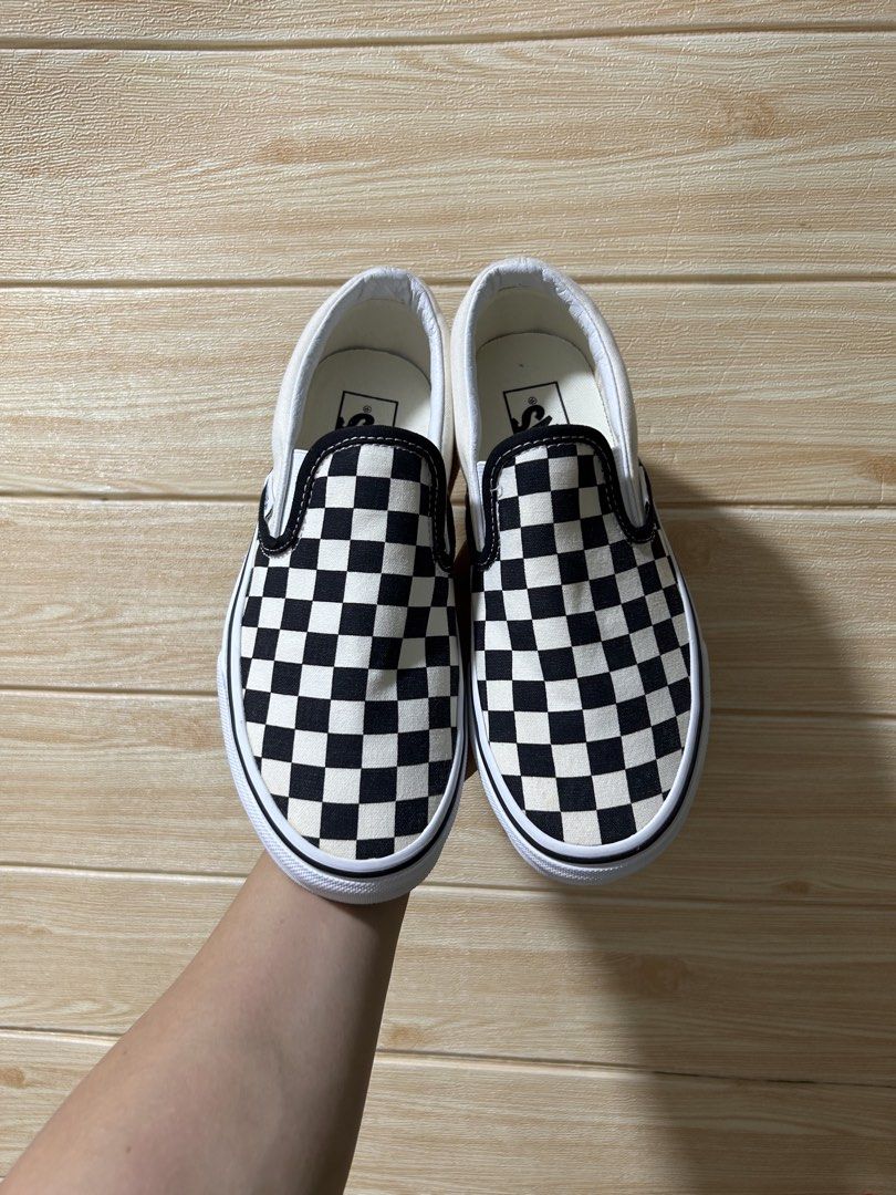 Vans Slip-on "Checkerboard" (Category: Sneakers) located in Butuan. Submitted by selected.kicks (Listing ID 1469164415, Image 1). Description: Vans Slip-on "Checkerboard" Size 7 | 37 | 23.5 cm - used pair, no box. - authentic 💯 - excellent condition.