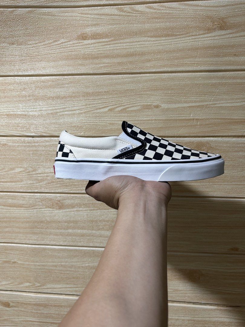 Vans Slip-on "Checkerboard" (Category: Sneakers) located in Butuan. Submitted by selected.kicks (Listing ID 1469164415, Image 2). Description: Vans Slip-on "Checkerboard" Size 7 | 37 | 23.5 cm - used pair, no box. - authentic 💯 - excellent condition.