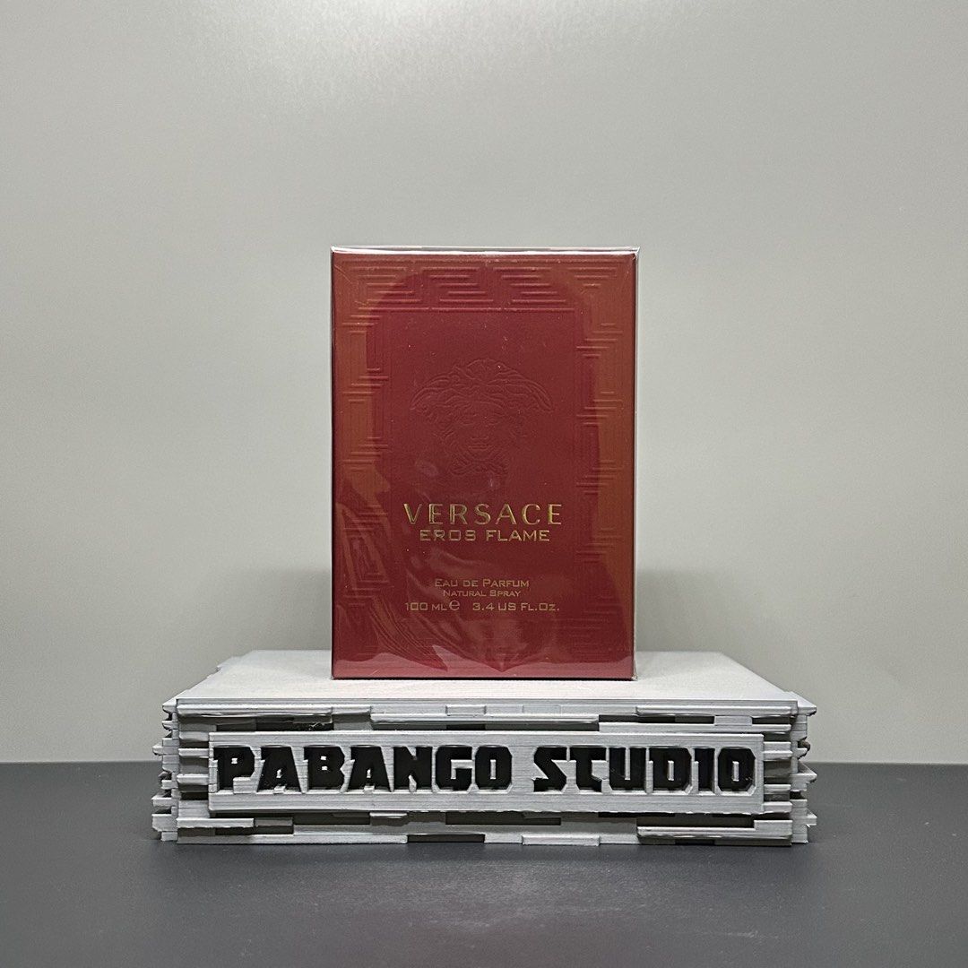 Versace Eros Flame EDP 100ml (Category: Fragrance & Deodorants) located in Manila. Submitted by shaider.spaceranger (Listing ID 1469225512, Image 1). Description: Manila OG • BNIB.