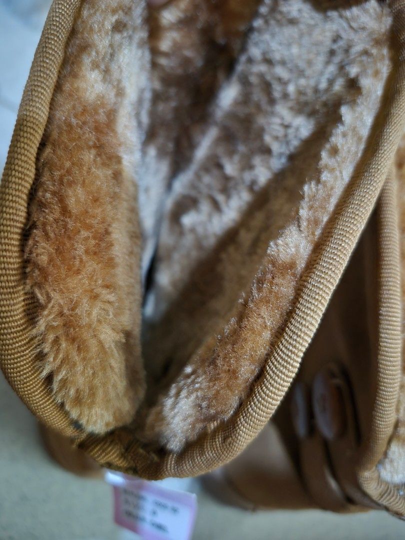 Via Pinky Coco Boots (Category: Boots) located in Quezon City. Submitted by bgamanth (Listing ID 1469199120, Image 3). Description: DETAILS - Brand: Via Pinky - Style Name: 7COCO-82 - Color: Camel - Size: 9 - Condition: Brand new with original tag attached - Features: Soft faux fur inner lining RFS: Not my style - Tried once or twice, the product already has creases from storage (not use) - - Shipped from Canada - Price is negotiable for sure buy