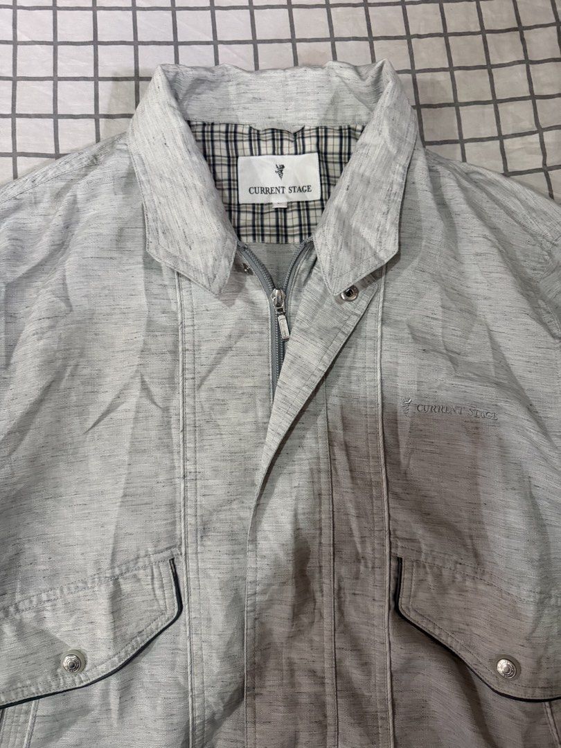 Vintage Current Stage bomber-style jacket (Category: Coats, Jackets and Outerwear) located in Quezon City. Submitted by pinkyswearshop (Listing ID 1469238942, Image 3). Description: .
