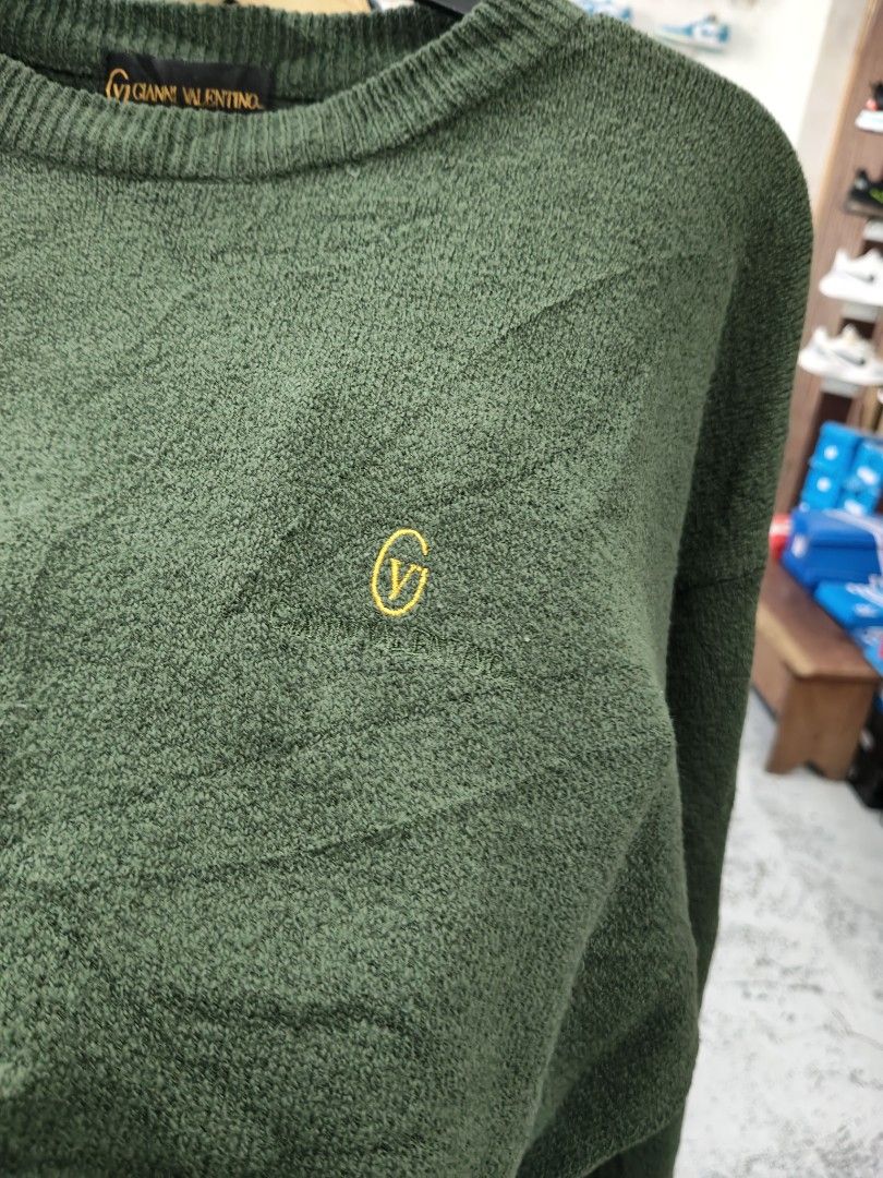 Vintage Gianni Valentino knitted pull over jacket (Category: Coats, Jackets and Outerwear) located in Cabadbaran. Submitted by jem1124 (Listing ID 1469223387, Image 2). Description: 25x26 excellent condition No issue.