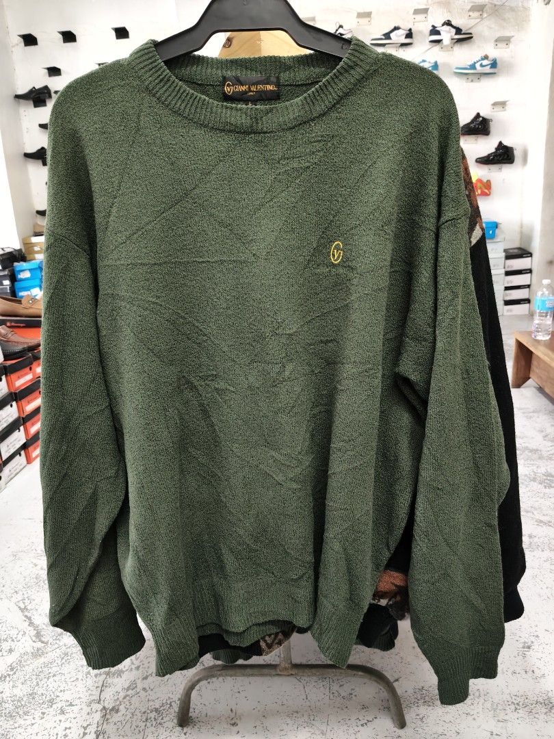 Vintage Gianni Valentino knitted pull over jacket (Category: Coats, Jackets and Outerwear) located in Cabadbaran. Submitted by jem1124 (Listing ID 1469223387, Image 1). Description: 25x26 excellent condition No issue.