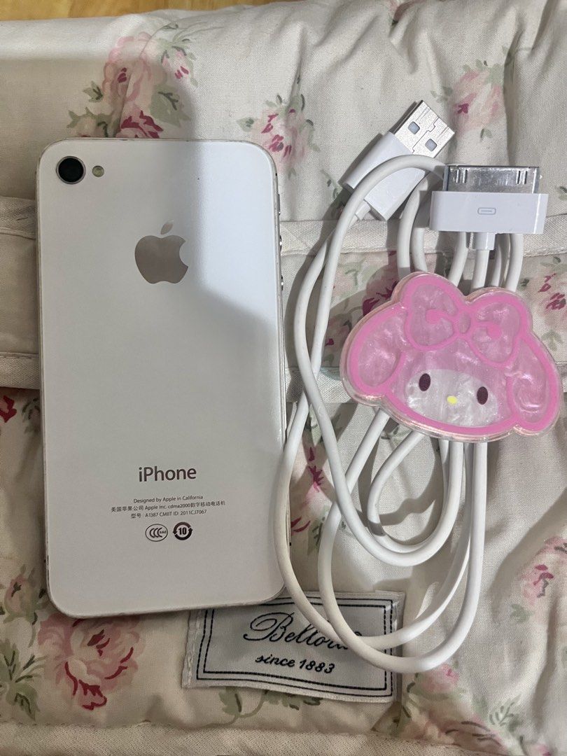 vintage iphone 4s digicam quality camera nostalgia (Category: Others) located in Quezon City. Submitted by shiikwa (Listing ID 1469288595, Image 2). Description: for sale~ pre-loved iPhone 4s 16gb with cord ( use any type C for adaptor) description: - smooth and no scratches - all working crips buttons malinaw both cam - super fast niya and not laggy - no apple id and no icloud - has 20+ mini games (ex: minecraft) - will delete all photos before 