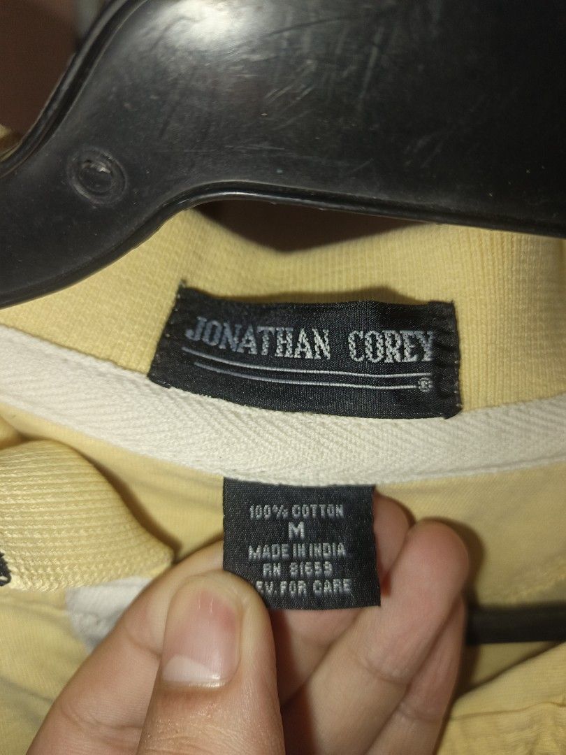 Vintage Jonathan Corey 1990s Nokia Promo/Tech Polo (Category: Tshirts & Polo Shirts ) located in Santa Rosa. Submitted by animalinstinct.617 (Listing ID 1469291690, Image 3). Description: Late 90s Nokia Connecting People corporate embroidery on a Jonathan Corey pique knit blank. Medium on Tag. Dimes: W21.5*L29 Issue: Stains.