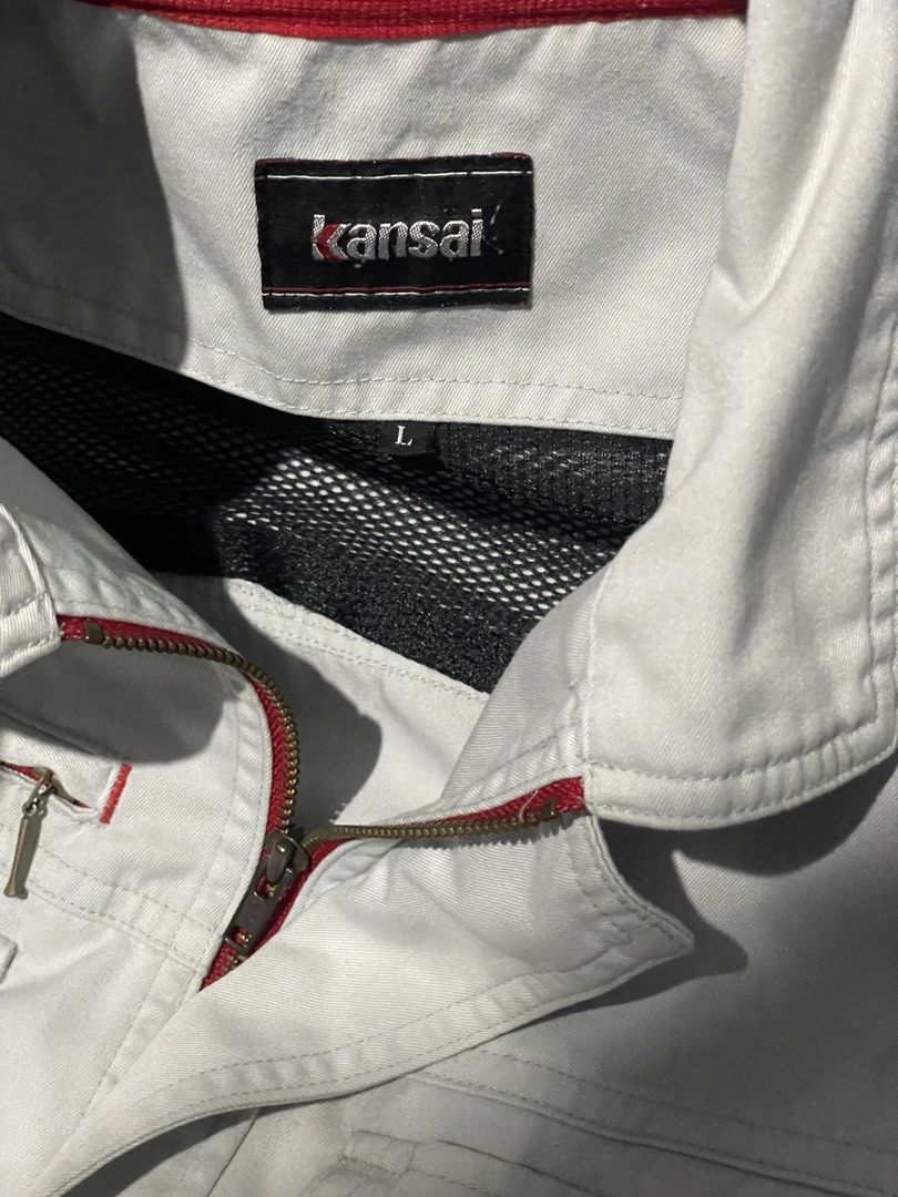 VINTAGE KANSAI YAMAMOTO UTILITY JACKET (Category: Coats, Jackets and Outerwear) located in Angeles City. Submitted by rollingwitmary (Listing ID 1469191280, Image 2). Description: Vintage Kansai Yamamoto Japanese workwear-inspired utility jacket. Perfect for vintage and streetwear fits. • Size: Large (L) • Condition: No issues, no damage, all good • Shipping fee shouldered by the buyer DM if interested. Thank you!.