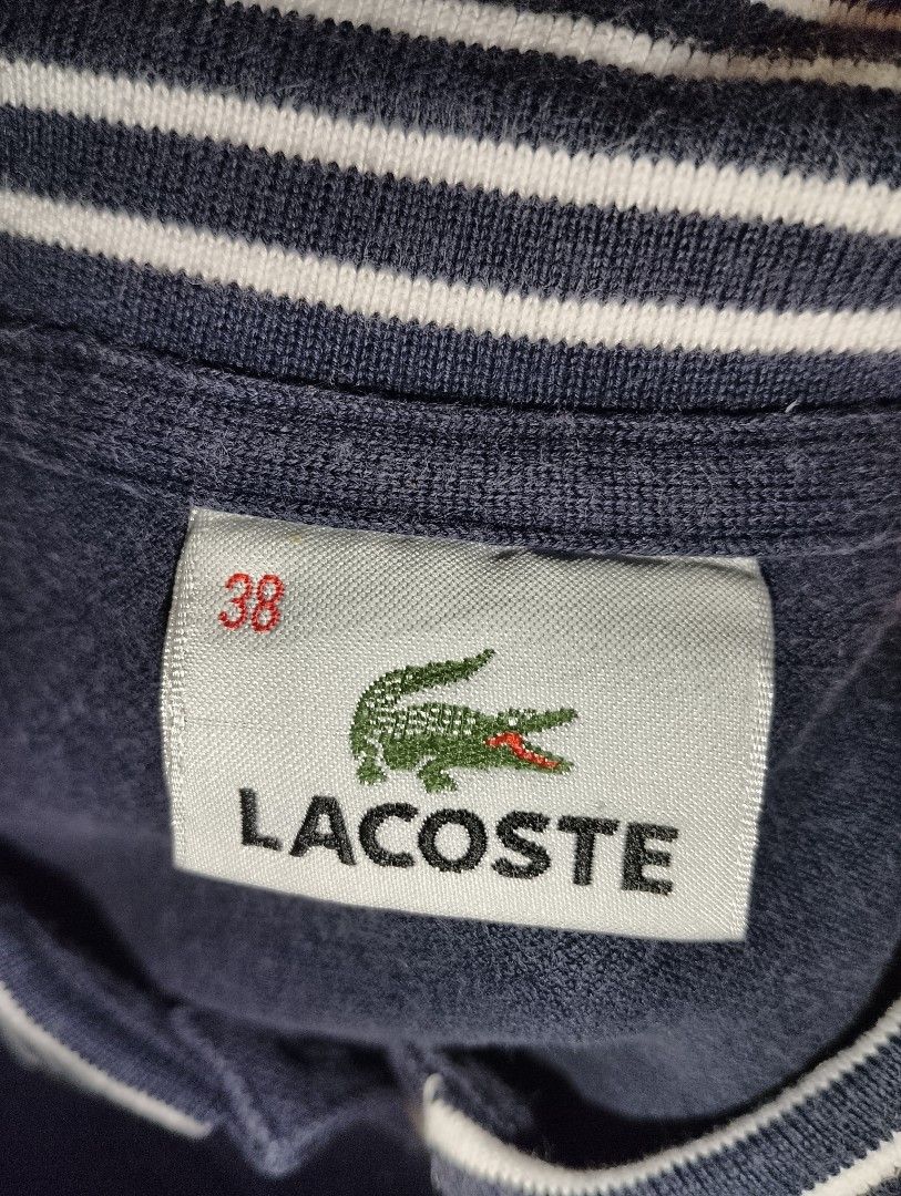 Vintage Lacoste Women (Category: Others Tops) located in Manila. Submitted by envy25 (Listing ID 1469167030, Image 3). Description: Lacoste Women Size 38 17x22 Excellent Condition no issue.