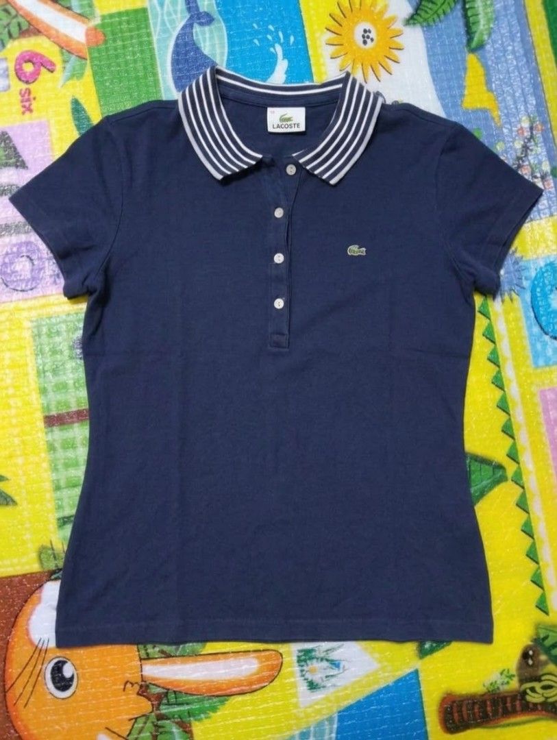 Vintage Lacoste Women (Category: Others Tops) located in Manila. Submitted by envy25 (Listing ID 1469167030, Image 1). Description: Lacoste Women Size 38 17x22 Excellent Condition no issue.