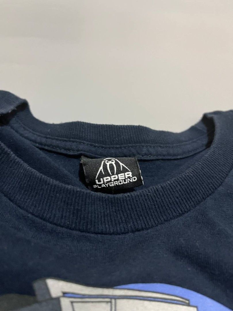 Vintage Upper Playground Boombox teep (Category: Tshirts & Polo Shirts ) located in Dagupan City. Submitted by retromix.ph (Listing ID 1469306651, Image 3). Description: Vintage Upper Playground Boombox DIMES: 20x29 ISSUE:Stains, 3 Pinholes, & Need wash -CHECK EVERY SLIDES FOR ZOOM PICTURES -COLOR MAY DIFFER IN ACTUAL DUE TO LIGHTING .